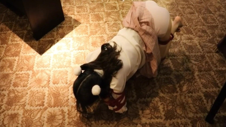 Aisan girl bondage: A Cute Little Dressed in a Jk Uniform Was Walking...