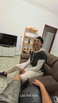 The Lesbian Neighbor Fell Face-first Onto the Cock.