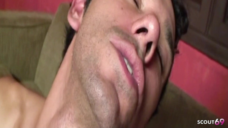 Shemale TS Collection: Транссексуал із величезним членом трахає хлопця в тугу волохату дупу