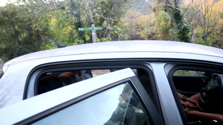 Magia Rosa: Halka açık alanda arabamda mastürbasyon