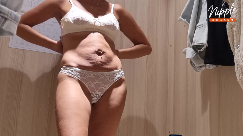 Farfalla wifeshare: Masturbation in the Fitting Room. Full Scene. Ep 11301