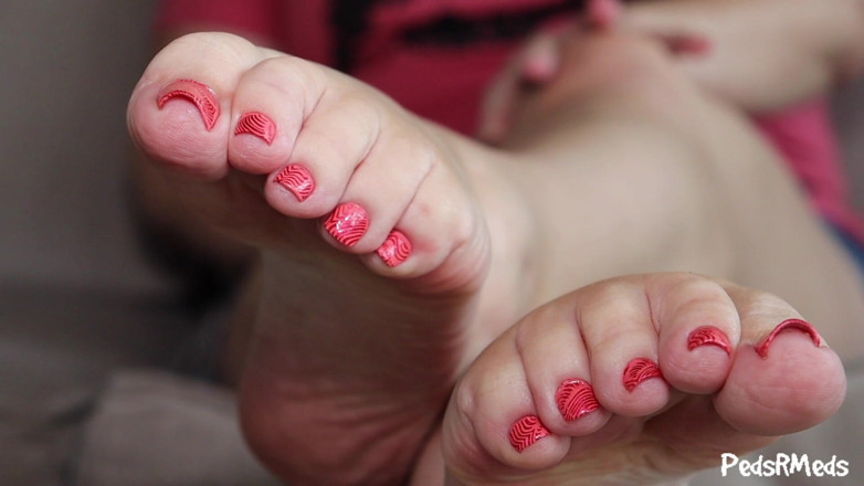 PedsRMeds: La miaprettyfeet8 le dita dei piedi muovendosi