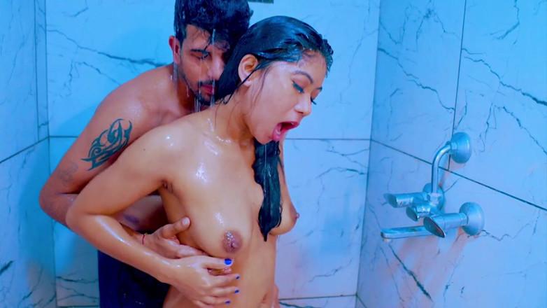 NonstopNight8: While Bathing, Neighbor Came and Had Hardcore Sex in the...