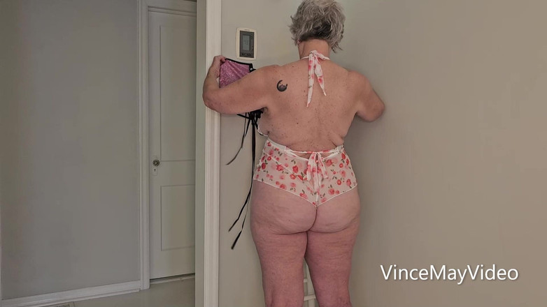 VinceMayVideo: Thử đồ lót thứ hai trên video cho pawg gilf 69 tuổi