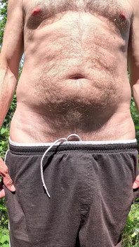 Big Uncut Cock Close up Naked Wank in the Woods - Rockardglans 204