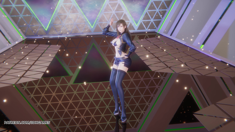 3D-Hentai Games: Chung Ha - algoritmo tifa lockhart sexy striptease final fantasy hentai...