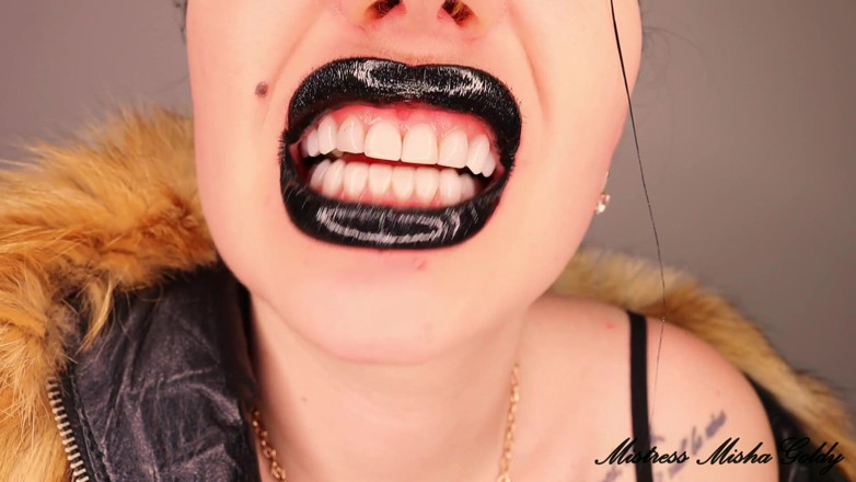 Goddess Misha Goldy: Trap je ballen voor mijn perfecte lippen