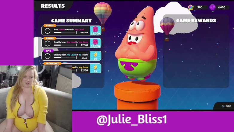 Julie Bliss: Fall Guys - Gamergirl - Livegaming