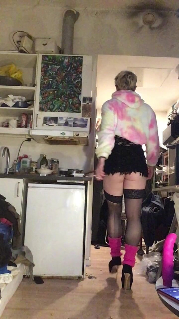 Sissy Cindy Slut: Sissy flikker Whiteboi Jes Brinch