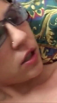They cum in her face but she continues to suck them.