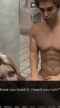 Project Myriam #6 - Big Boobs Milf Gets Fuck in Toilet - 3d hentai game
