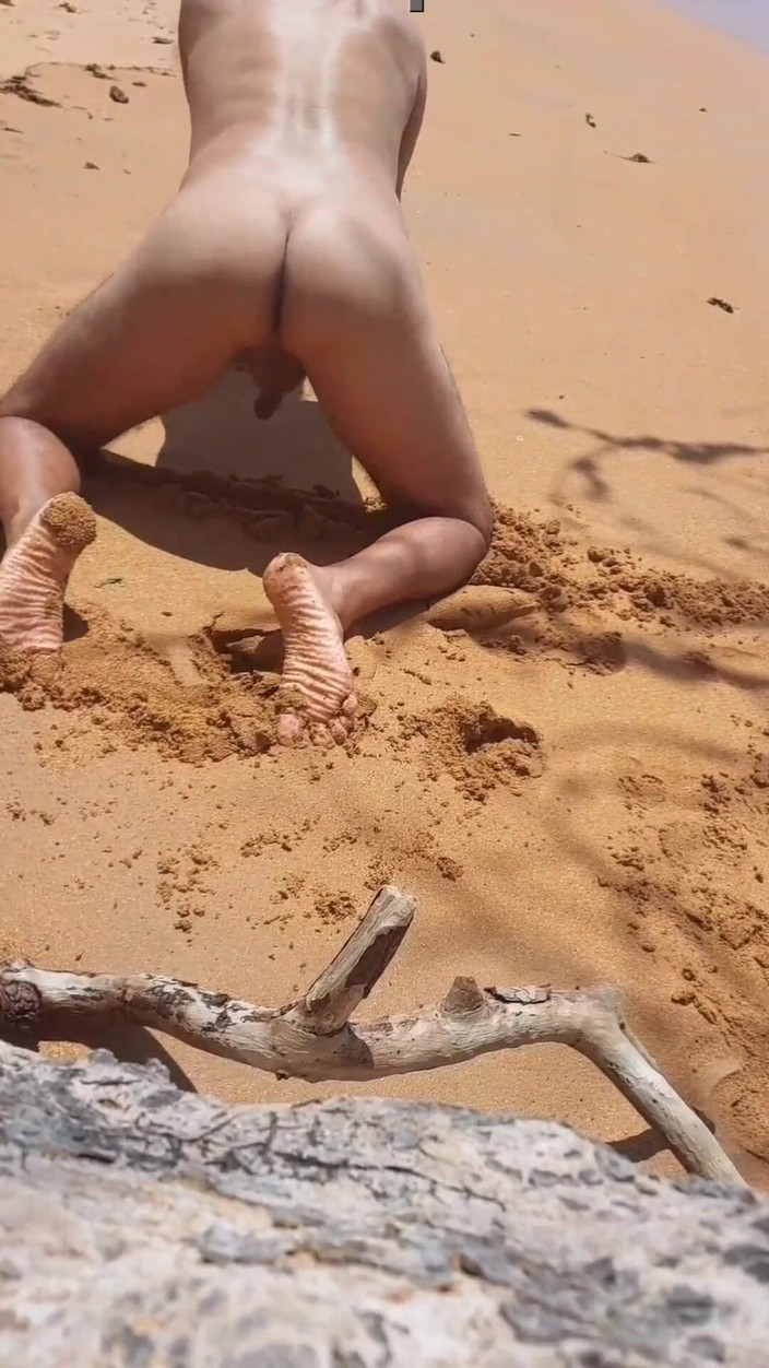 Ladysilvas: Ladysilva Naked on the Beach Come Fuck My Hot Ass