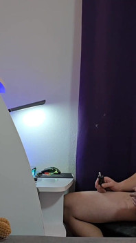 Horny Big Dick Guy - Morning Masturbation, Loud Orgasm and Massive Cumshot
