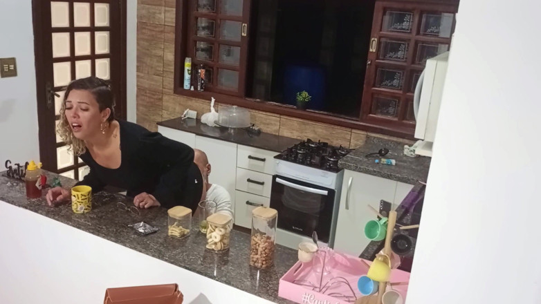 Victor SweetCoupleStories: Anal Sex with Hotwife Unfaithful Wife in the Bar Pantry