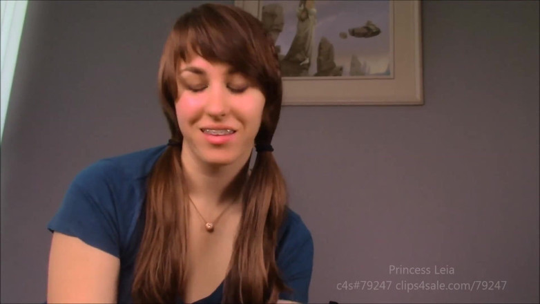 Princess Leia: Pump your stepsister's mouth full