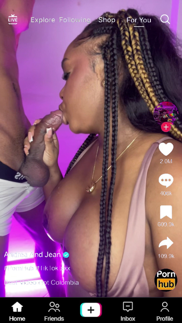 AndreaAndJean: Minha meia-irmã colombiana tiktoker me deixa no rosto ao vivo...