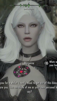 Skyrim B and L Mod - Finding Morgaine and Helping Our Her Sexual Needs