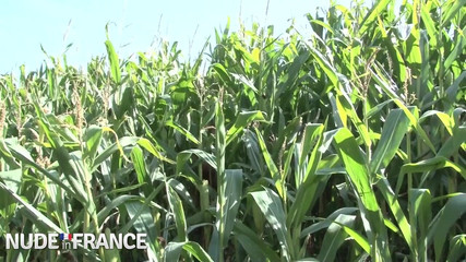 La France a Poil: Bruneta este futută de două pule excitate