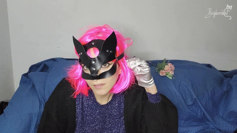 BigBoobCat: Přijďte mě vidět vyléstat s mými velkými přírodními kozami a...