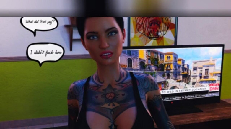 3DXXXTEEN2 Cartoon: Não há mais menina surfista senhorita. 3D pornô cartoon sexo