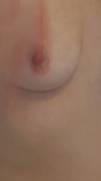 Hotwife Flashing and Playing with Her Tittie