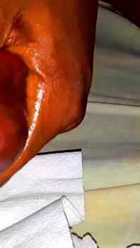 I can't believe he did this! Big black gay big dick amateur BBC cum load PT 25