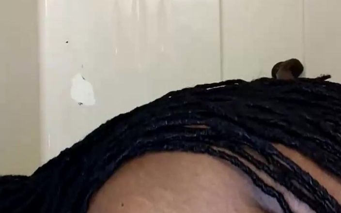 His Queen Suga: Shower and Pussy Pounding...almost Fell Back in the Tub!