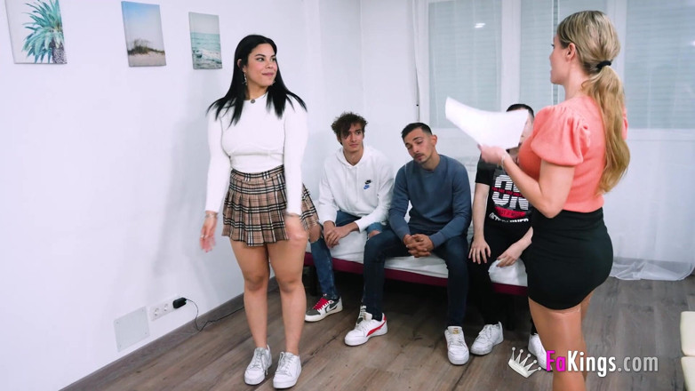 FAKings: Lara Cruz Teaches Several Young Friends How to Bang a...