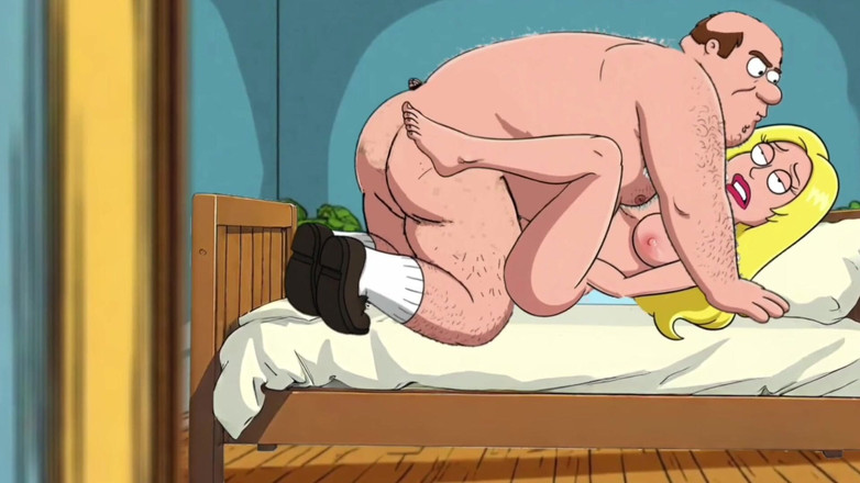 Octopussy Lovers Club: Suami cuckold merangsangkan bahawa isterinya curang dengan kekasihnya. Kartun