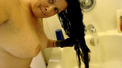 Abby Anna: Messy black hair dye rinse