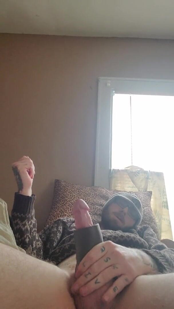 Jonny Sunshine: White Boy Cumming Hard After 2 Days of No Release