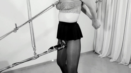Bdsmlovers91: Overprotective Stepdaddy - Roller Skates Bondage Training: Squirting Standing Orgasm Bdsmlovers91