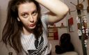 Nicoletta Fetish: Verschwitzte achselhöhlen, costum video