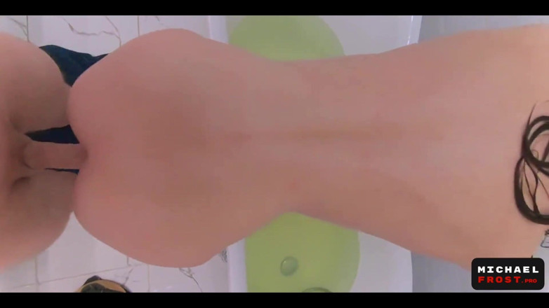 MichaelFrostPro: Step Stepsister Didn't Want to Leave the Bathroom and Got...