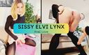 Sissy Elvi Lynx: Maricas Elvi Lynx em treinamento anal intenso com sexmachine
