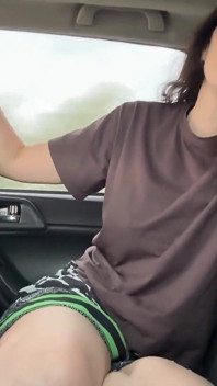 She Satisfied Herself in the Back Seat of the Car.