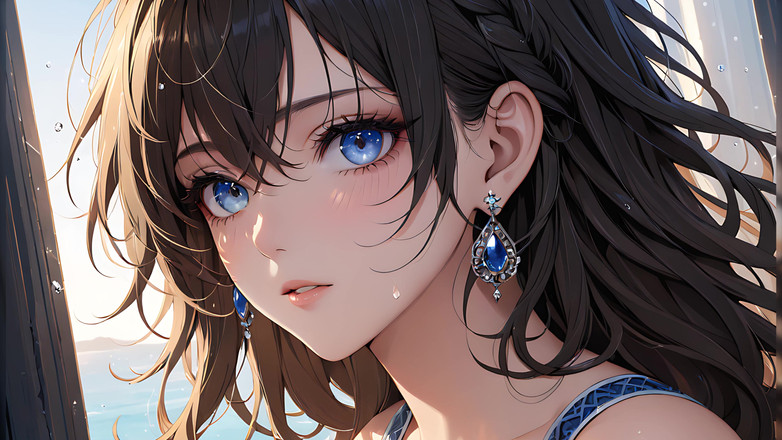 AI Girls: Diventare la tela- un'artistica donna nuda in attesa di colore...