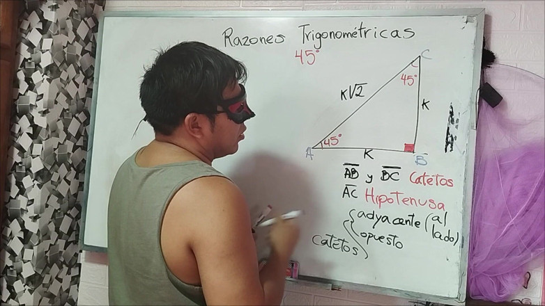 Rosaroja: 16 ตรีโกณมิติ: 45 มุม - อัตราส่วนตรีโกณมิติ