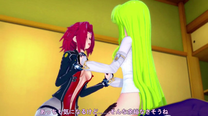 Wraith ward: CC и Kallen развлекаются с Lelouch: Code Geass пародия