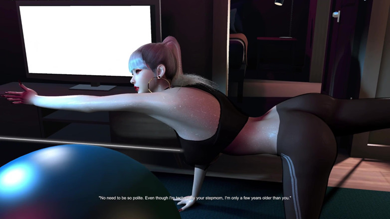 Why fuck so hard: 3D Horny Slut Yoga Teacher Teasing the Big Cock to...