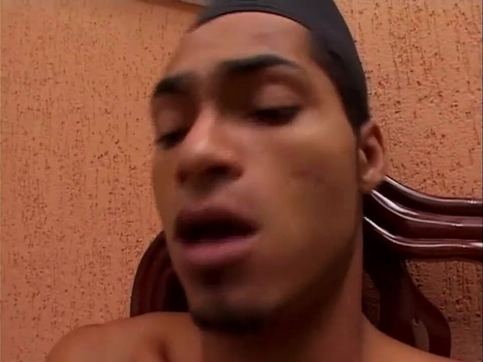 Shemale World: Sexy tranny brunette takes a big hard cock in the...