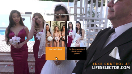 LifeSelector: apni dulhan ko chodo, jiyaana daayar aur braidsamed, kristan skot...