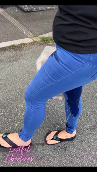 Public Jeans Wetting - Why Hold It When It Feels This Good?