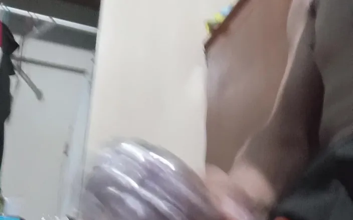 Krakix: Young Man Masturbating