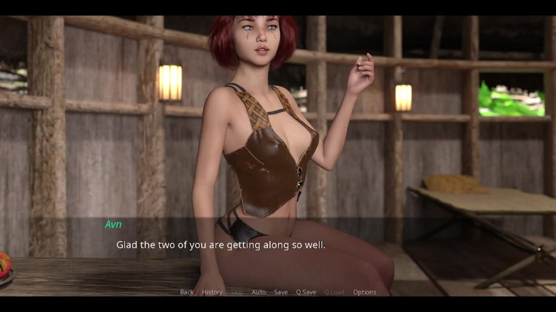 AVN Teller: The lust city - roter kopf mit kurzen haaren bittet mich...