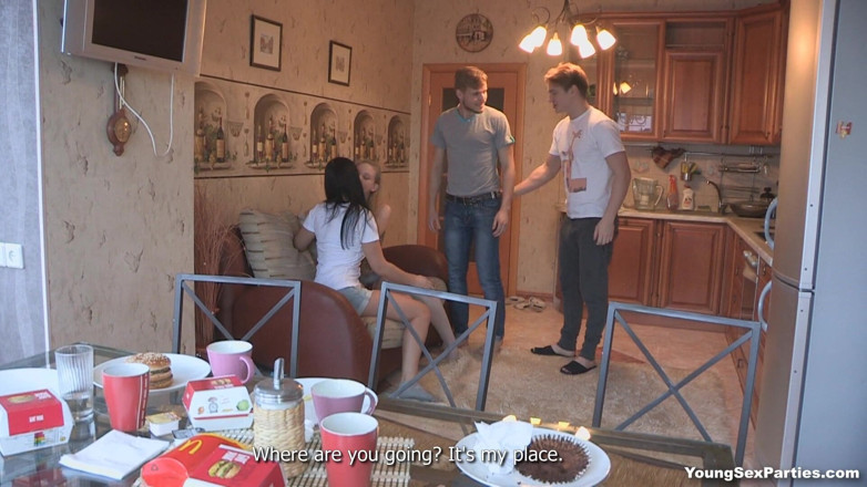 Young Sex Parties: Молоді трахаються парами та багато іншого
