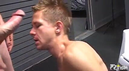 Gay Diaries: Brunette dude gets rough mouth fuck from a redhead guy...