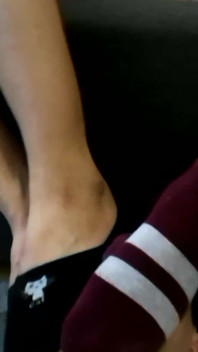 Brat Girls Sock Smelling