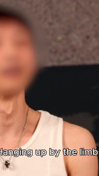 No.ksgh10 Climax Labs Ep.49 White Tank Top's Guy, Has a Long Lasting Huge Cock and Super Thick Cum Jets Ep.2