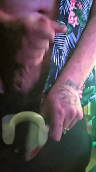 Cumming in Not Step Dads Cup